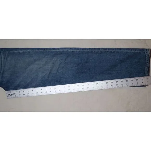 SLVRLAKE high rise straight leg worn in jeans sz 27 - Picture 4 of 9